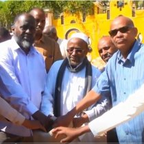 Daawo:-Dawlada Hoose Ee Degmada Burco Oo Dhagax Dhigay Laba Biriij Oo Cusub