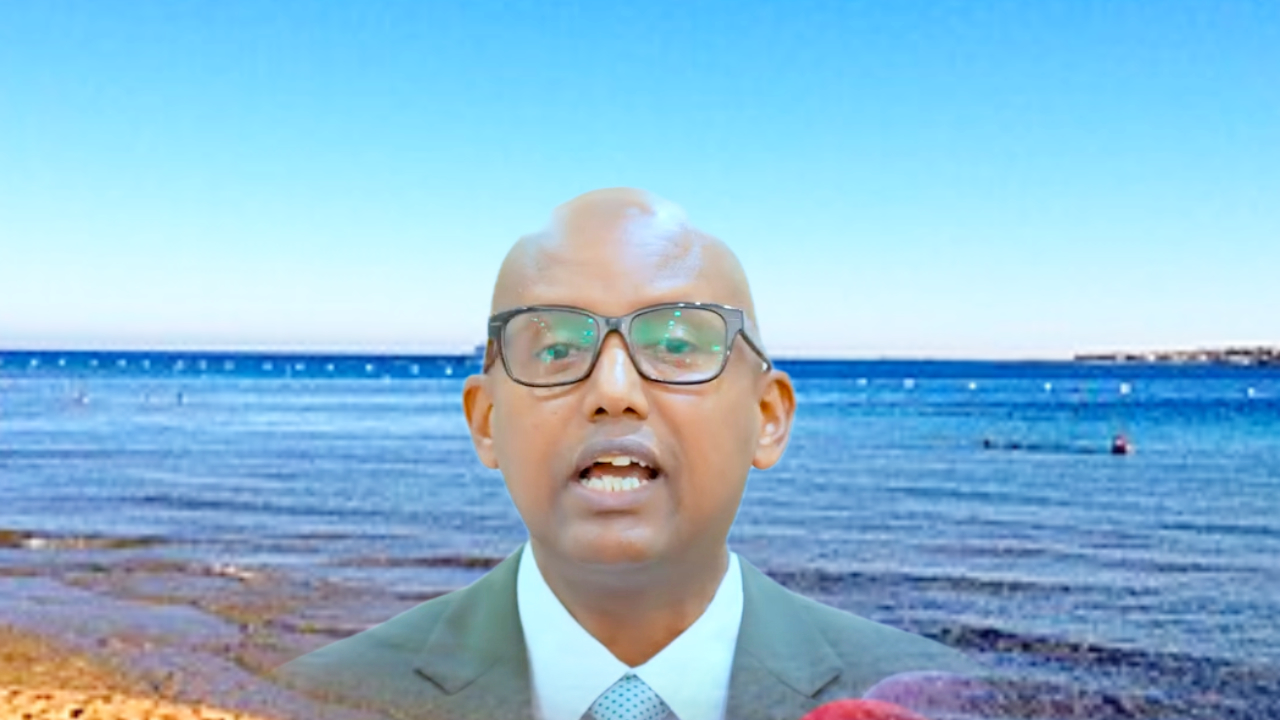 Marinka Baabul Mandab Ee Badda Cas Anagaa Xukuna Wasiirka Madaxtooyada Somaliland Khadar Xuseen.DAAWO