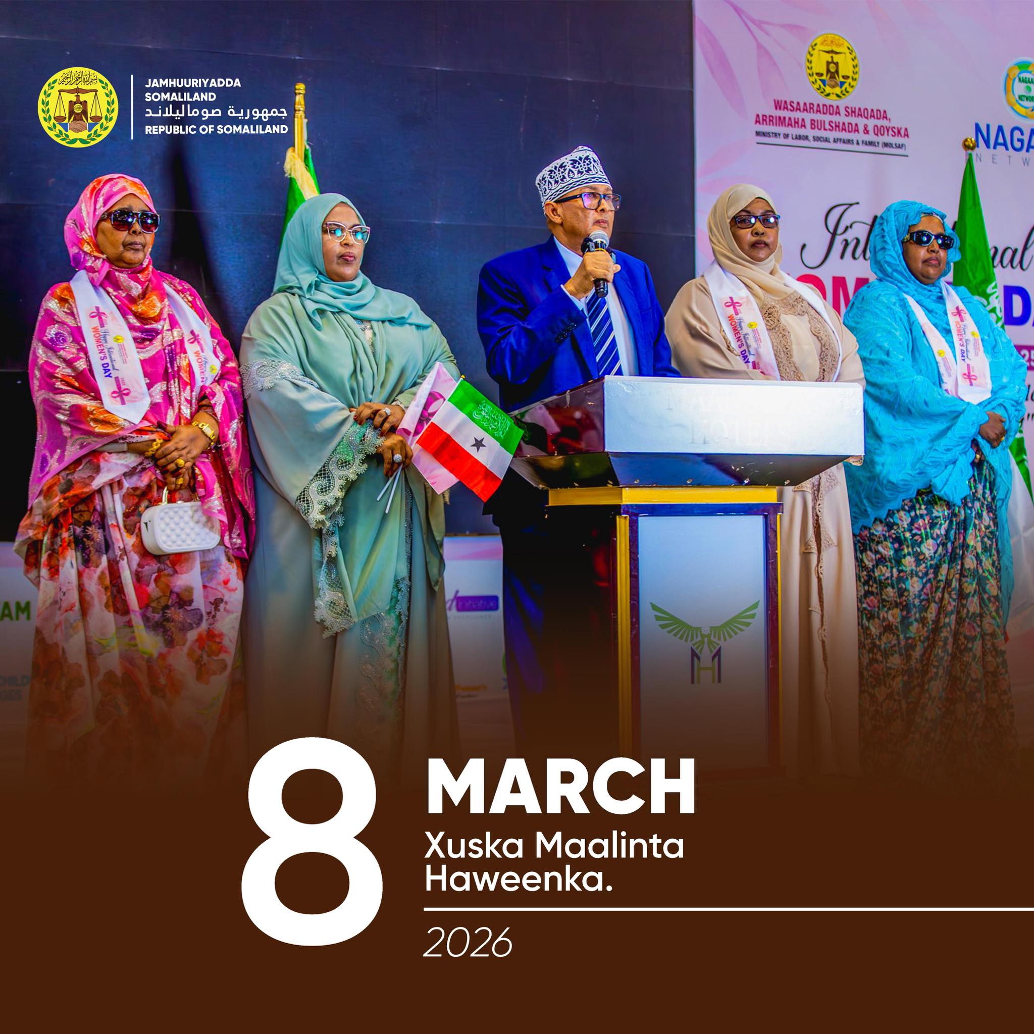Congratulatory Message from the President to the Women of Somaliland on the Occasion of International Women's Day – March 8
