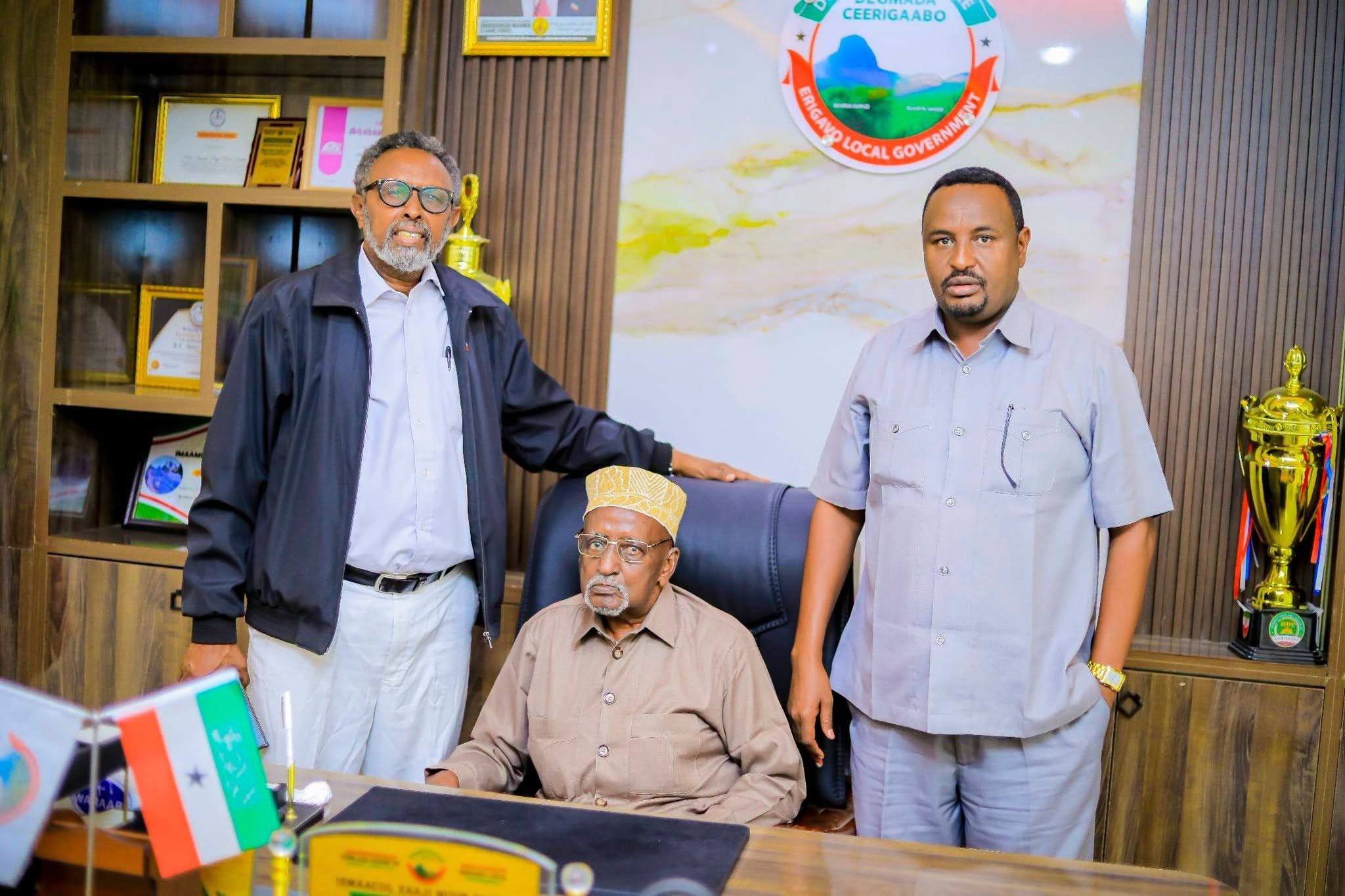 Wasiir Ku-xigeenka Waxbarashada Somaliland oo Ceerigaabo ka wada-hadlay dhismaha Dugsiga Farsamada Gacanta
