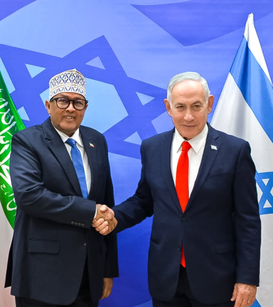 President of Somaliland Holds Historic Meeting with Israeli Prime Minister