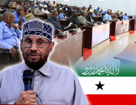 Guddoomiyaha Cusub Ee Guurtida Oo Bogaadiyey Hoggaankii Saleebaan Maxamuud Aadan