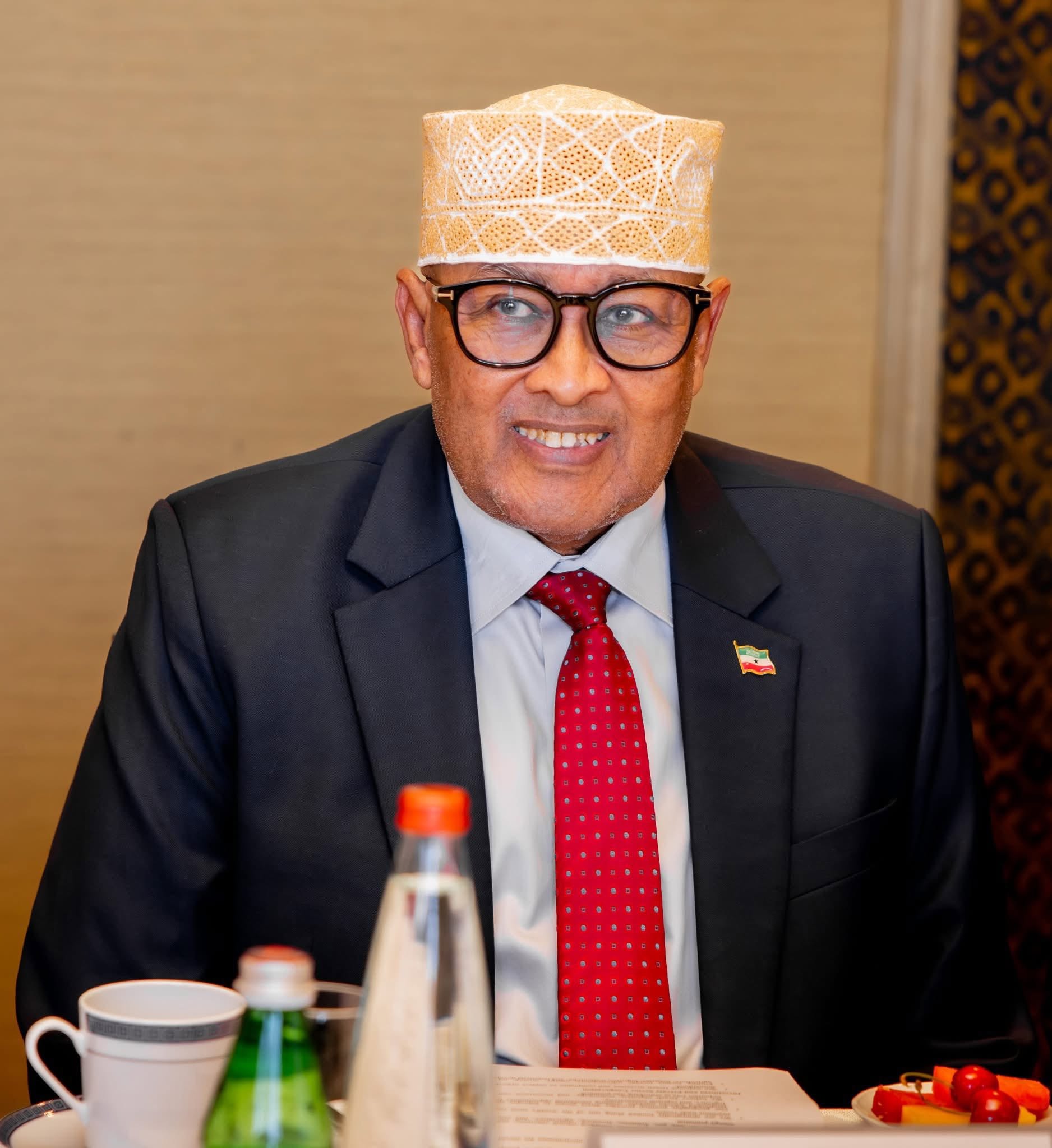President Cirro Praises Israeli Foreign Minister's Role in Strengthening Somaliland–Israel Relations