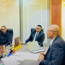 Agaasimaha Guud ee Wasaaradda Horumarinta Khayraadka Biyaha oo la kulmay hay'adda Pharo Foundation