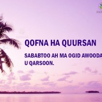 "Qodobadan Naftaada ku dhiirigali."