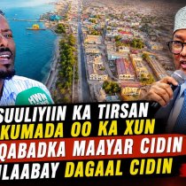 "Masuuliyiin ka tirsan Xukumada oo ka xun waxqabadka Maayar Cidin ayaa Bilaabay Dagaal Cidin" DAAWO
