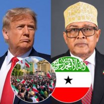 Boqolaal Qof oo Hargeysa Isugu Soo Baxay, Kana Mahadceliyey Hadallada Trump ee Somaliland