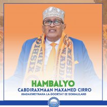 Musharax CIRO Oo Ilaahay Ka Baryay In Uu Maamul Xumada Somaliland Ka Dulqaado