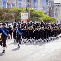 Ciidamada RRU oo dhoolatuskoodii qabsaday fagaarayaasha, laguna tilmaamay kuwa u diyaarsan xaaladaha degdegga ah