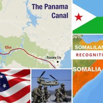 Maraykanka, Canal-ka Panama, Base-ka Djabouti iyo Fursada Somaliland.