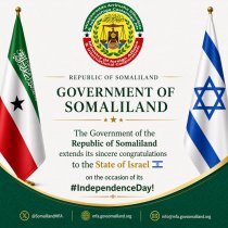 DEG DEG: Somaliland Oo Hambalyo U Dirtay Israa'iil – Xidhiidhka Labada Dhinac Oo La Xoojinayo