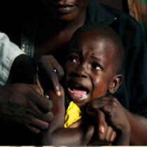 Hospitals in eastern DRC face vaccine shortages.