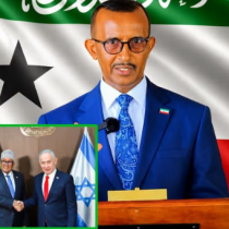 Afhayeenka Madaxweynaha oo Israel ku Amaanay Aqoonsiga Somaliland