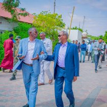 Weftigii Madaxweynuhu u xilsaarey dhismaha cisbitaalka Buco oo kormeer ku tagey magaaladaasi