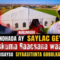 "Xukumadu Taandhada ay Saylac geysay Layskuma Raacsana waayo..?" dhisayso"Siyaasitiinta Gobolka DAAWO