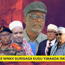 "Muuse Biixiyow Xisbiga Kulmiye gacantaada kuma jiro, Maxamed Kaahin ayaa..."Guddoomiye Samaale. DAAWO