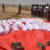 Mass Burial Held for Civilians Killed in Adhi-Cadeeye Clashes