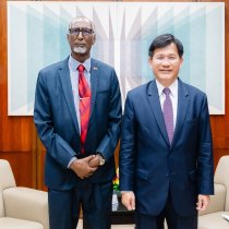 Wasiirka Arrimaha Dibadda Taiwan Oo Qaabilay Wasiirka Arrimaha Gudaha Somaliland Iyo Wefti Uu Hoggaaminayo