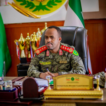 Taliyaha Ciidanka Qaranka Somaliland Oo Qaabilay Ciyaartoydii Guulaha Ka Soo Hooyay Half Marathon-ka Hargeysa