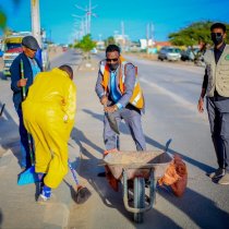 Ololaha Nadaafadda Waddada Hargeysa iyo Wajaale oo Ka Bilaabmay Magaalada Gabiley