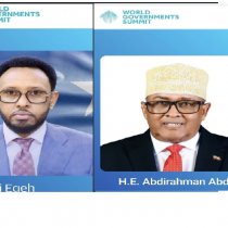 President of Somaliland Abdirahman Ero was invited to attend world summit conference in UAE.