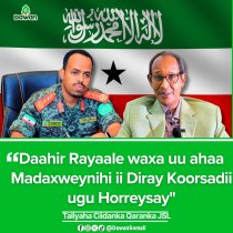 Today's Buq-Dharkayn War Is Another Clear Message To " Xaafad-Tooyo" Administration (Abdi-Shotaly).