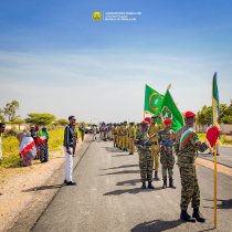 Baligubadle: Ciidamada kala duwan ee JSL oo ka qayb galay dabaal-degga xuska 18-ka May SAWIRO