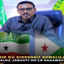 "Geesinimada Ciidamada Somaliland waxay soo Taxnayd Ilaa Dagaalkii Koowaad ee aduunka" Charles Thanock.