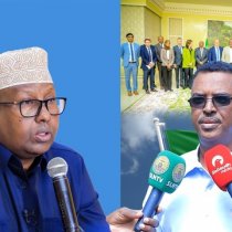 Daawo:-Faysal Cali Waraabe Iyo Cabdiraxmaan Cirro Oo Si Adag Ugu Hanjabay Kornayl Muuse Biixi