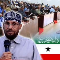 Guddoomiyaha Cusub Ee Guurtida Oo Bogaadiyey Hoggaankii Saleebaan Maxamuud Aadan